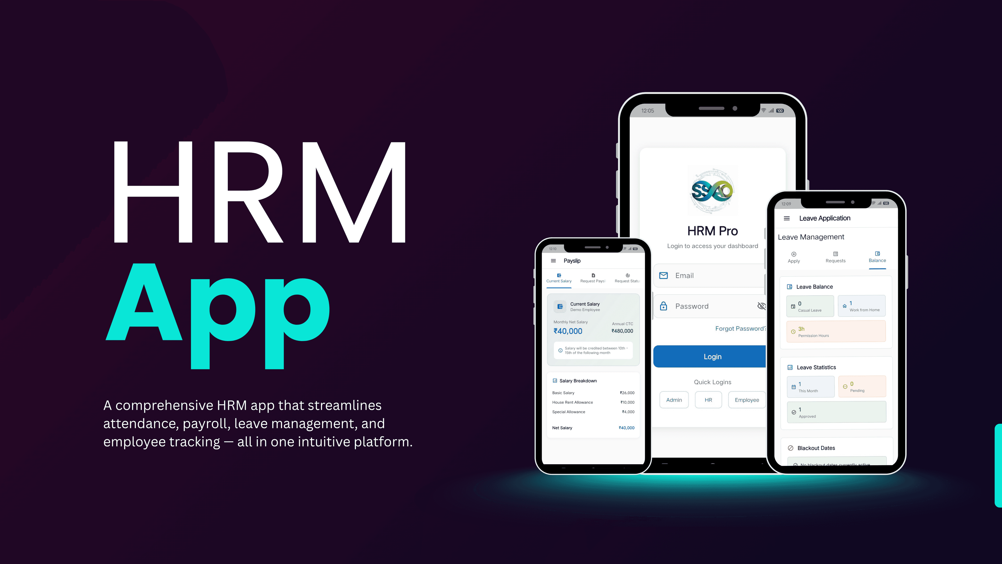 HRM Mobile App - Employee & HR Management